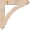 Ekena Millwork Thorton Arts & Crafts Smooth Bracket, Douglas Fir, 5 1/2"W x 36"D x 36"H BKT06X36X36THR03SDF - alternate 4